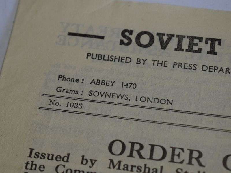 95) Original WW2 Soviet War News Paper December 11th 1944 — image 8