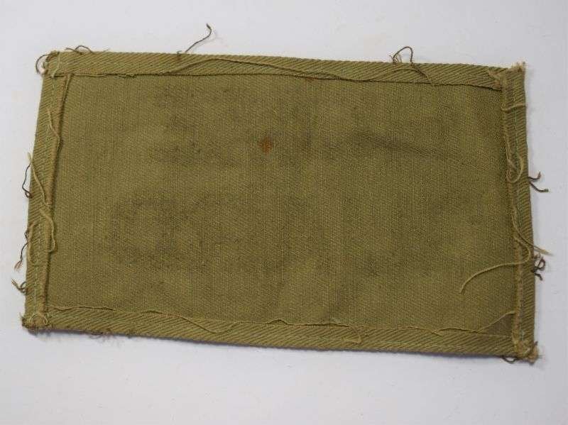 79) Original WW2 Home Guard Sew On Arm Badge — image 2