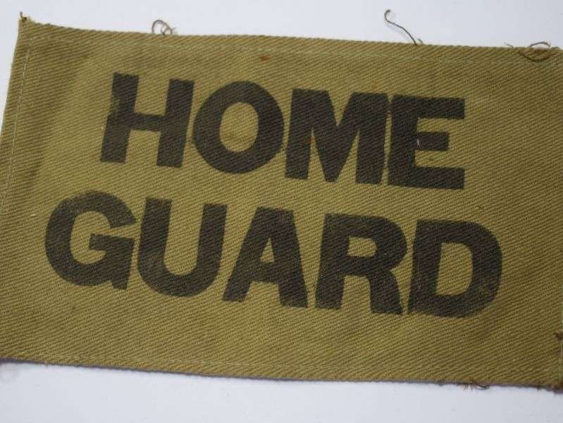 79) Original WW2 Home Guard Sew On Arm Badge — image 3