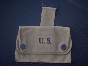43) Original WW1 Company Leaders Large First Aid Pouch Dated …