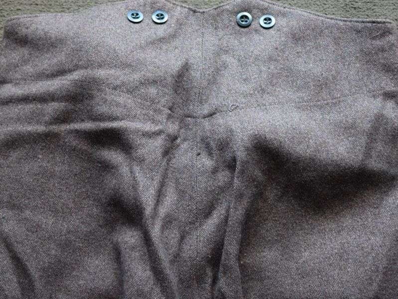 104) Excellent Original WW2 British Utility Made Jodhpurs CC41 Marked — image 2