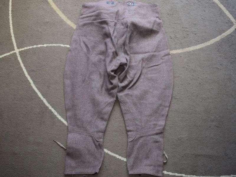 104) Excellent Original WW2 British Utility Made Jodhpurs CC41 Marked — image 3