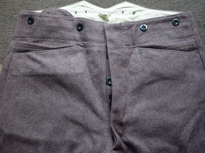 104) Excellent Original WW2 British Utility Made Jodhpurs CC41 Marked — image 8