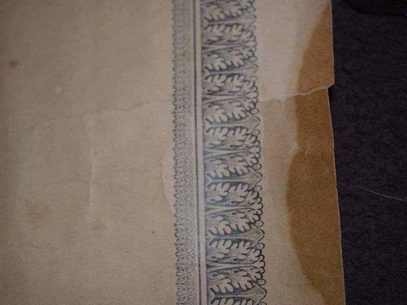 35) Tatty Original 1930s French Certificate for Medaille Militaire — image 3