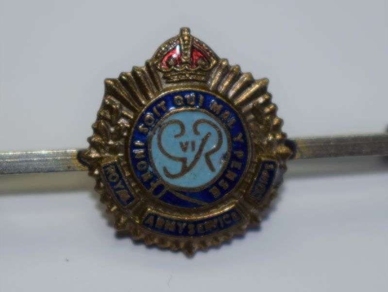 26) Original WW2 RASC Sweetheart Brooch with Pin Back — image 3