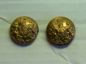 Original WW1 WW2 British Army FS Cap, Officers Cap ETC …