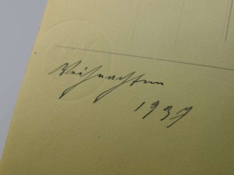 17) Excellent Original Portrait Photo of German Soldier in 1937 — image 2