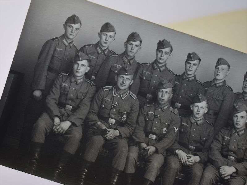 16) Original WW2 German Army Group Photo — image 3