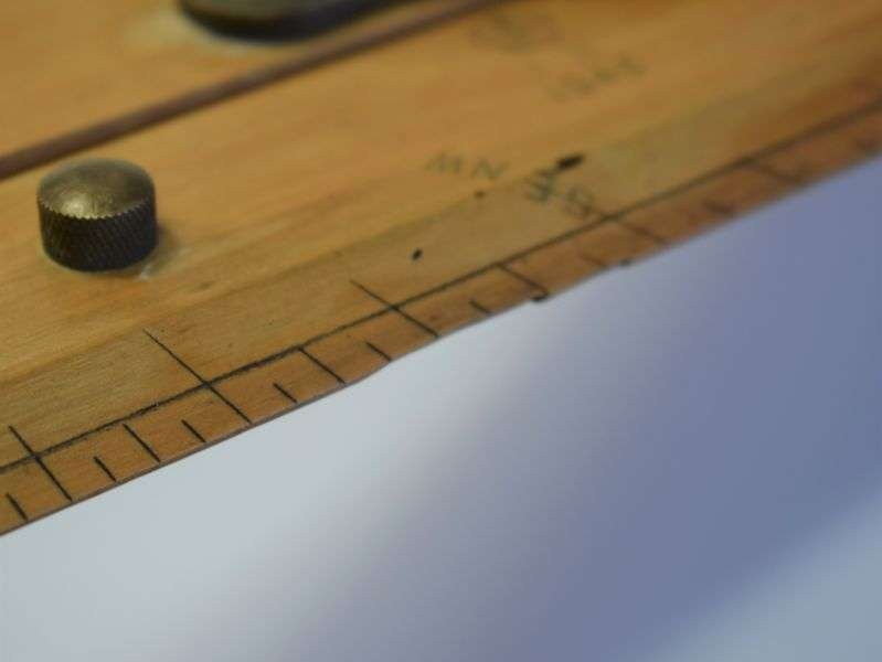18) Original WW2 RAF Navigators Wooden Parallel Rule AM 1943 — image 4