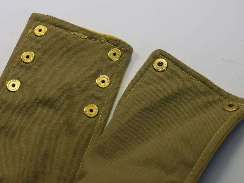 105) Unidentified WW2? British Military Armlet in Yellow — image 3