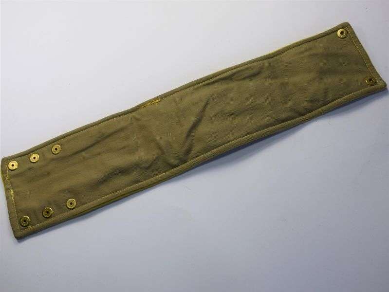 105) Unidentified WW2? British Military Armlet in Yellow — image 4