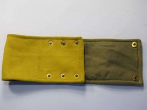105) Unidentified WW2? British Military Armlet in Yellow