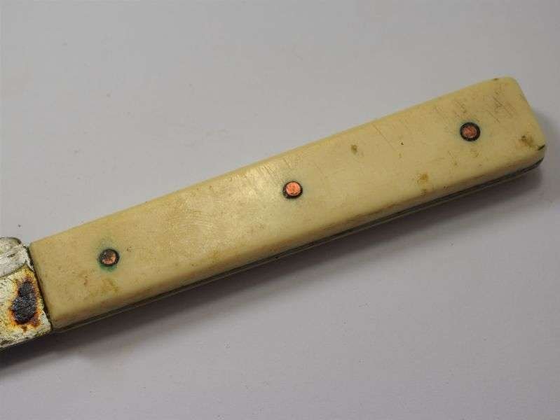 115) Original Mint Unissued WW2 British Military Issue Cutlery Knife Clearly Dated 1945 — image 2