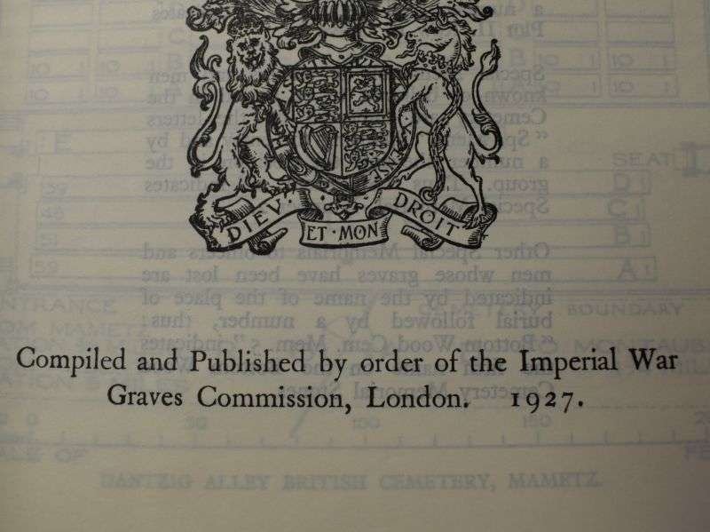 63) Original 1927 War Graves of the British Empire Booklet France 397 — image 6