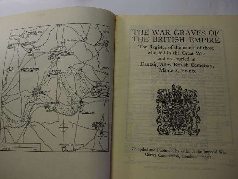 63) Original 1927 War Graves of the British Empire Booklet France 397 — image 8