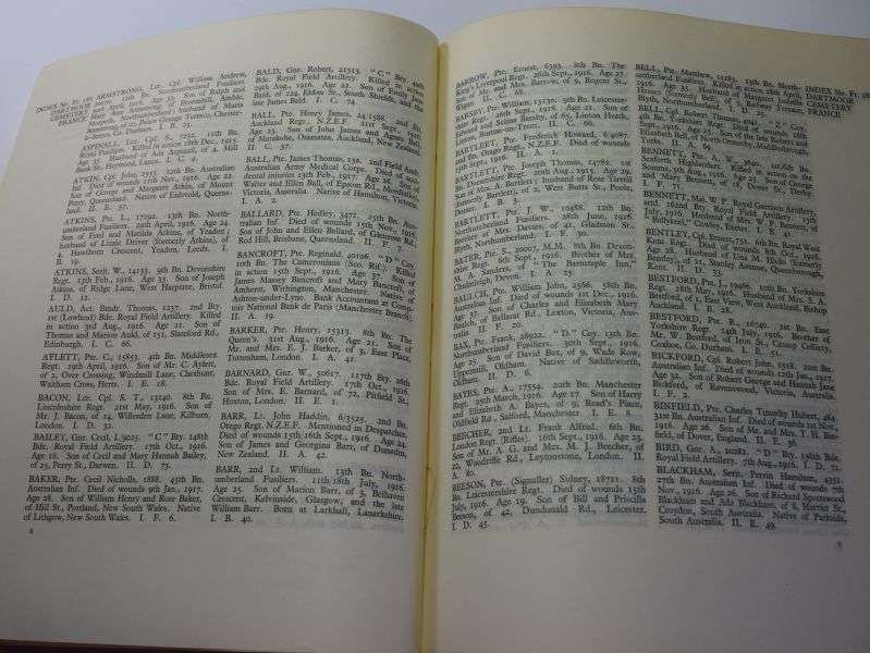 58) Original 1925 War Graves of the British Empire Booklet France 188-189 — image 4