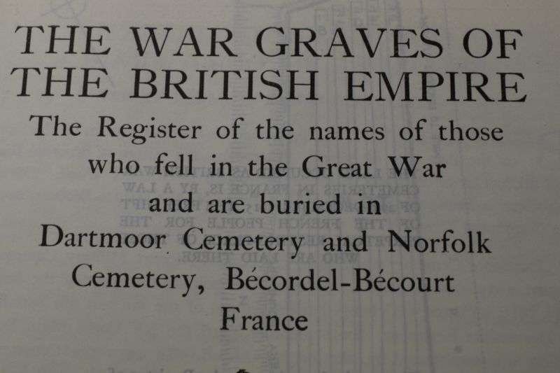 58) Original 1925 War Graves of the British Empire Booklet France 188-189 — image 6