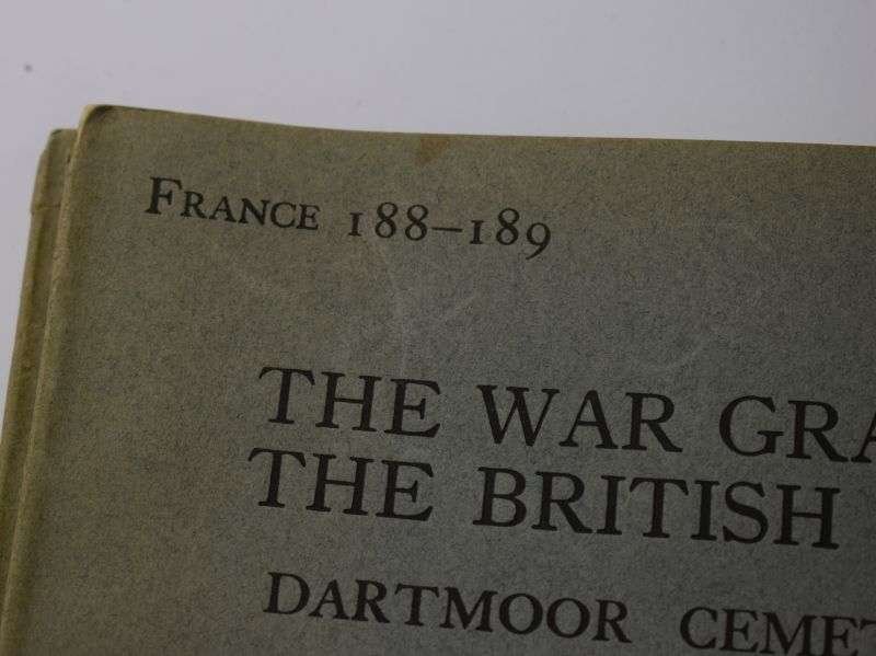 58) Original 1925 War Graves of the British Empire Booklet France 188-189 — image 8