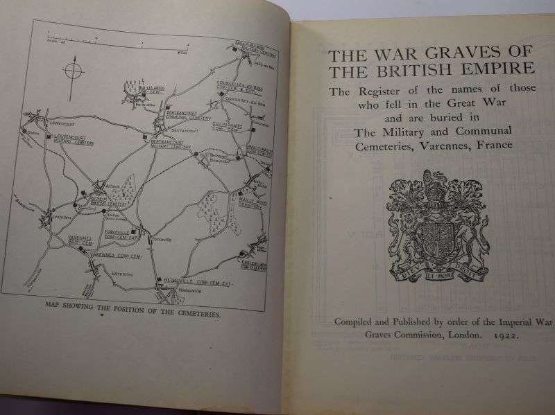 61) Original 1922 War Graves of the British Empire Booklet France 41-42 — image 10
