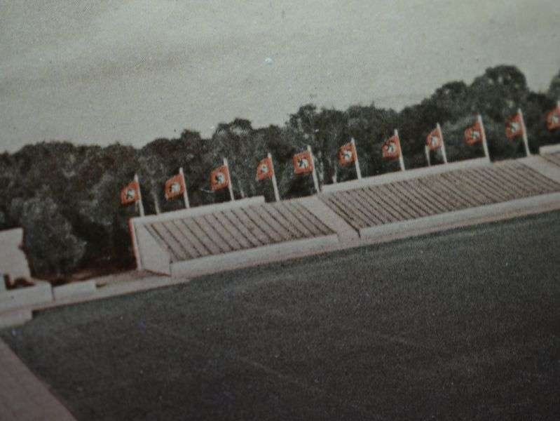 46) Original WW2 German Postcard of Nuremburg Stadium 1941 — image 6