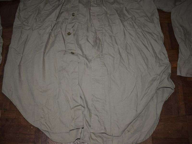 30) Good Clean 1950s-60s British Officers KD/Green Shirt — image 3