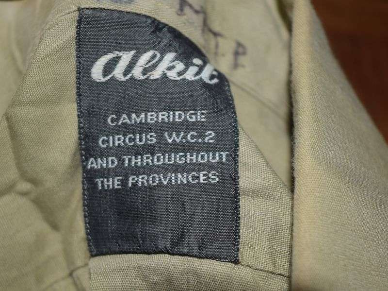 30) Good Clean 1950s-60s British Officers KD/Green Shirt — image 5