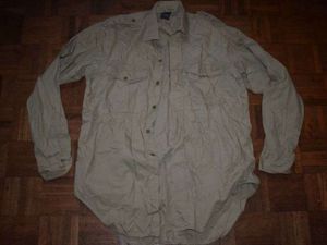 30) Good Clean 1950s-60s British Officers KD/Green Shirt