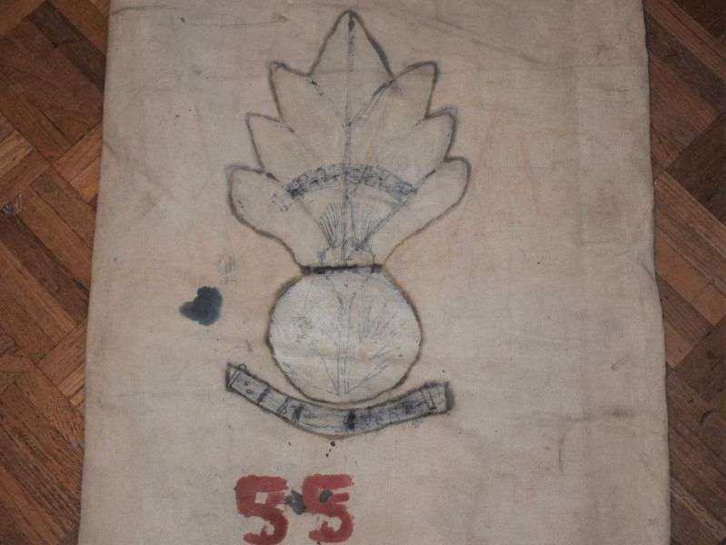 31) WW2 Dated British Army Kitbag Issued Post War Royal Scots Fusiliers? — image 10