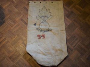 31) WW2 Dated British Army Kitbag Issued Post War Royal …