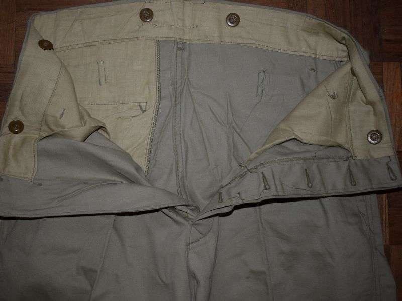26) Excellent WW2 British Army Officers KD Trousers — image 6