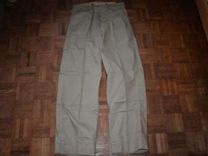 26) Excellent WW2 British Army Officers KD Trousers