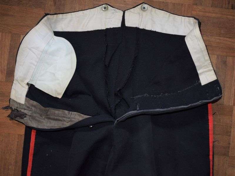 17) Early Post WW2 British Officers Mess Dress Jacket & Trousers DOW West Riding Regiment — image 21