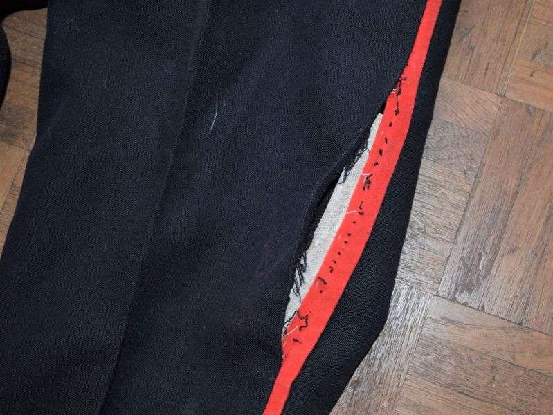 17) Early Post WW2 British Officers Mess Dress Jacket & Trousers DOW West Riding Regiment — image 22