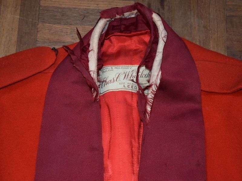 17) Early Post WW2 British Officers Mess Dress Jacket & Trousers DOW West Riding Regiment — image 4