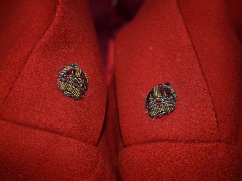 17) Early Post WW2 British Officers Mess Dress Jacket & Trousers DOW West Riding Regiment — image 5