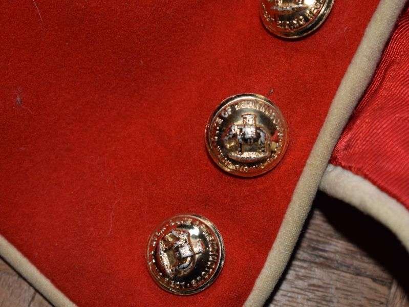 17) Early Post WW2 British Officers Mess Dress Jacket & Trousers DOW West Riding Regiment — image 9