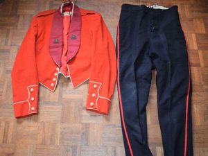 17) Early Post WW2 British Officers Mess Dress Jacket & …