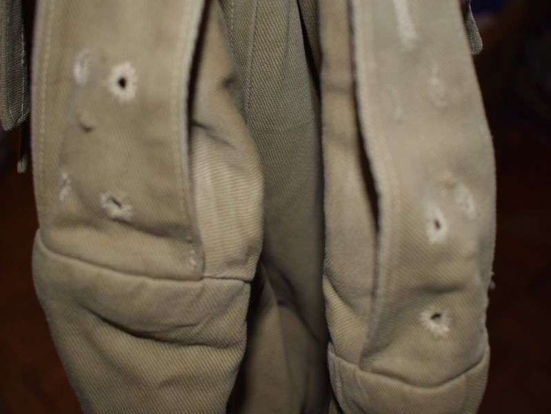 6) WW2 British Army Officers Khaki Drill 4 Pocket Jacket — image 7