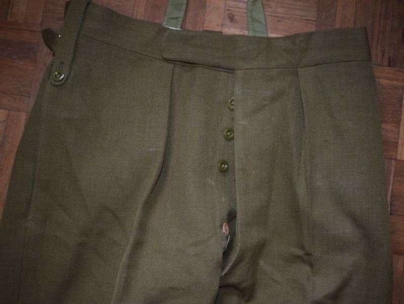7) Post WW2 Officers SD Jacket & Trousers Duke of Wellingtons West Riding Regt — image 10