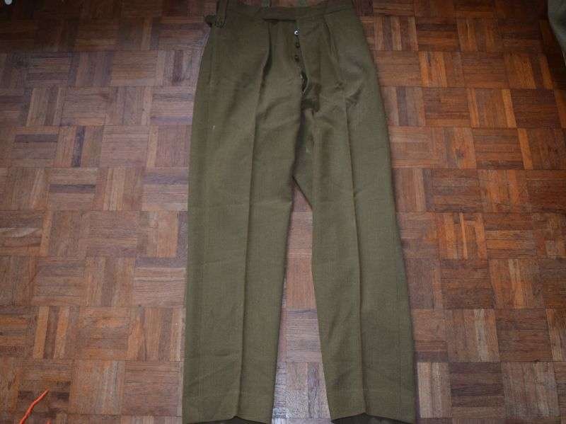 7) Post WW2 Officers SD Jacket & Trousers Duke of Wellingtons West Riding Regt — image 11