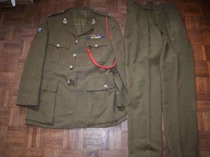 7) Post WW2 Officers SD Jacket & Trousers Duke of …