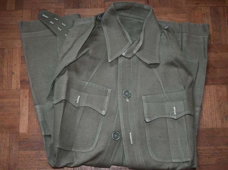 8) Excellent 1950s British Army Officers JG Bush Jacket with Hong Kong Insignia — image 6