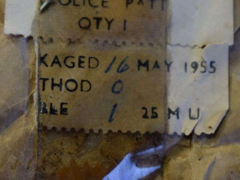 154) Original Packaging for Air Ministry Tube Whistle — image 3