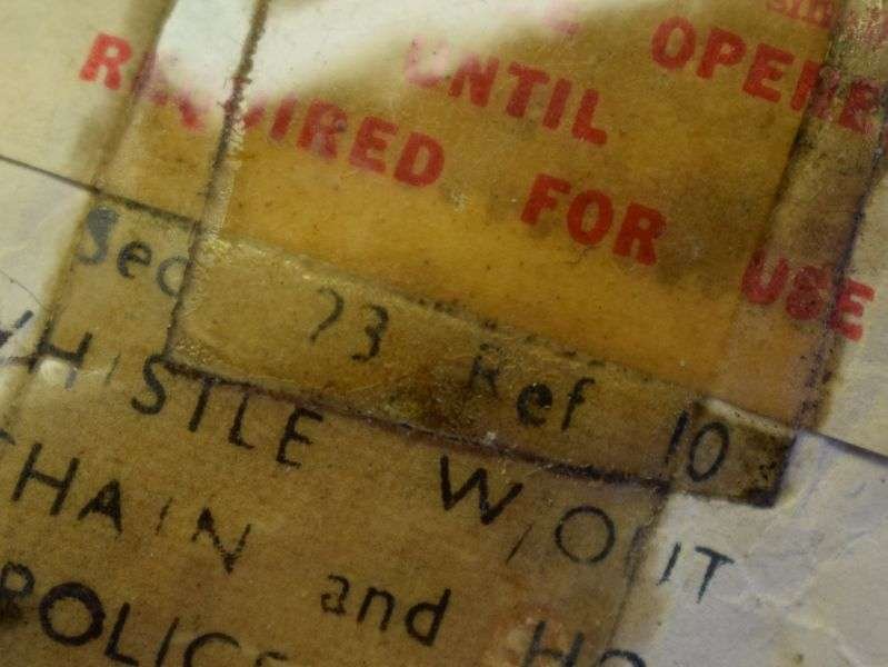 154) Original Packaging for Air Ministry Tube Whistle — image 4