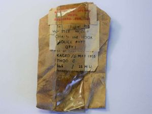 154) Original Packaging for Air Ministry Tube Whistle