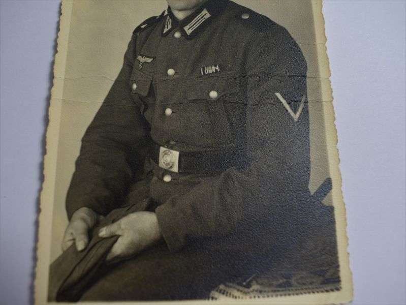 104) Original WW2 German Portrait Photograph of Man in RAD Uniform — image 4