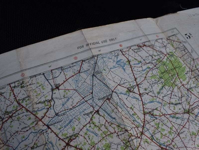 27) Good Used WW1 British Military Map Belgium Hazebrouck 5A Ypres, Poperinghe, Messines, Ploegsteert Etc — image 16