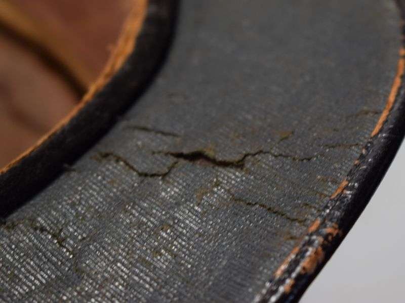 118) Original WW1 WW2 British Army Green Regimental Peaked cap — image 2