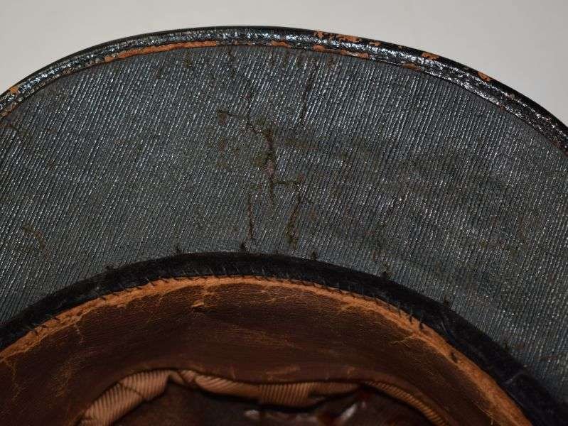 118) Original WW1 WW2 British Army Green Regimental Peaked cap — image 5