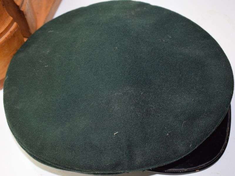 118) Original WW1 WW2 British Army Green Regimental Peaked cap — image 7